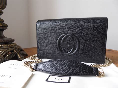 gucci soho wallet price|Gucci interlocking wallet on chain.